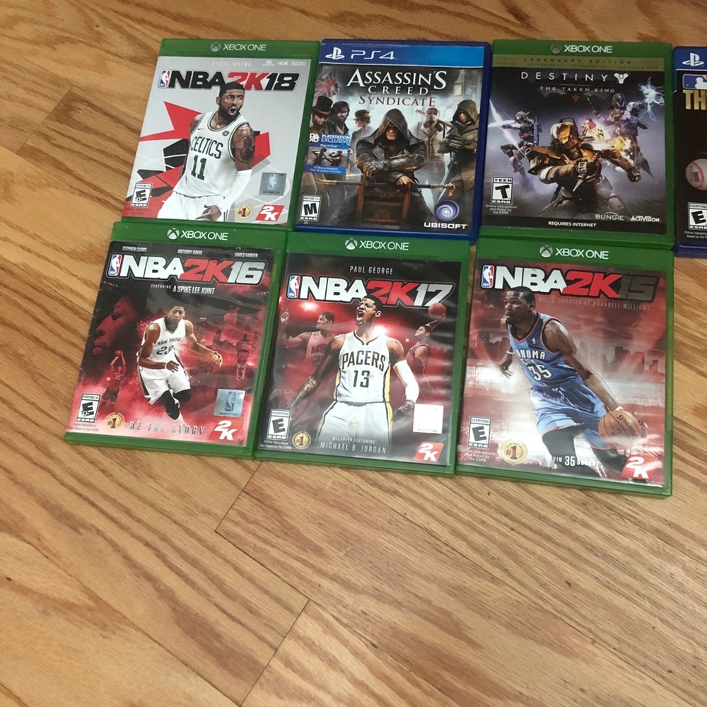 Selling PS4 and Xbox games mainly 2k